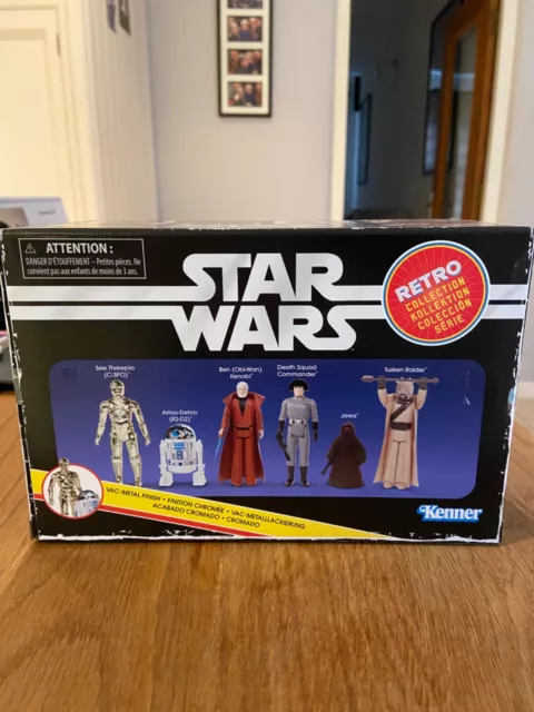 Star Wars Hasbro Kenner Retro Collection confezione multipla da 6 figure. MISB