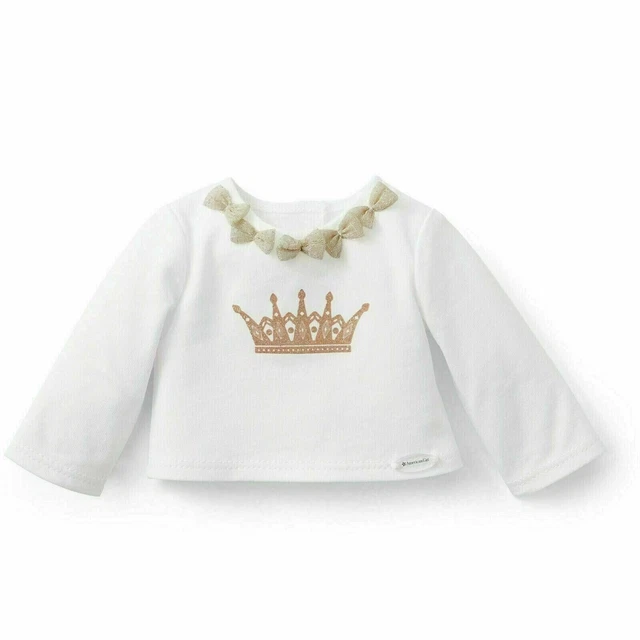American Girl Royal Ruffles Tee T-Shirt Frosty Frills Collection AG Fashion Show