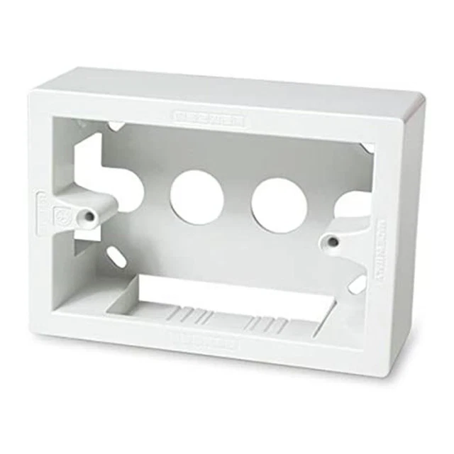 4 Pièces Boîte Extérieure 503 Boîte Murale 3 Modules Places Blanc