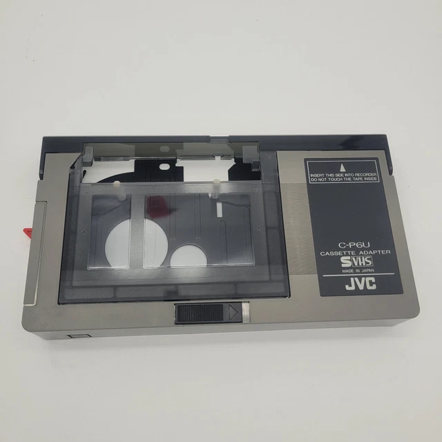 JVC CP6U MOTORIZED VHSC SVHS to VHS Video Cassette Tape Adapter
