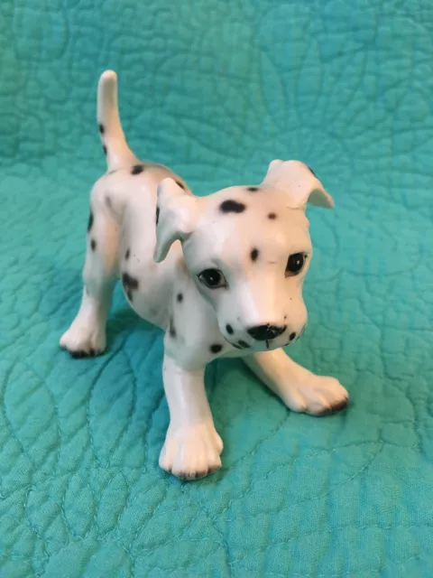 VTG Norcrest Bone China Playful Dalmation Dog Figurine Made In Japan