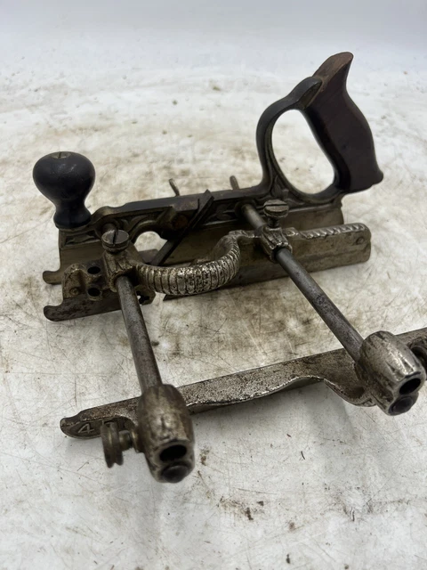 Antique Stanley USA No. 45 Combination Plane Woodwork Tool