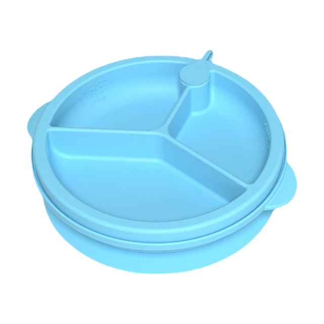 Plato para bebé lleno de agua plato para niños Bandejas Para Comida Anti-Caída