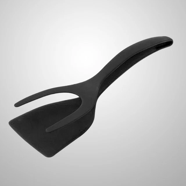 Alicates antiadherentes para comida frita con espátula girador de huevos
