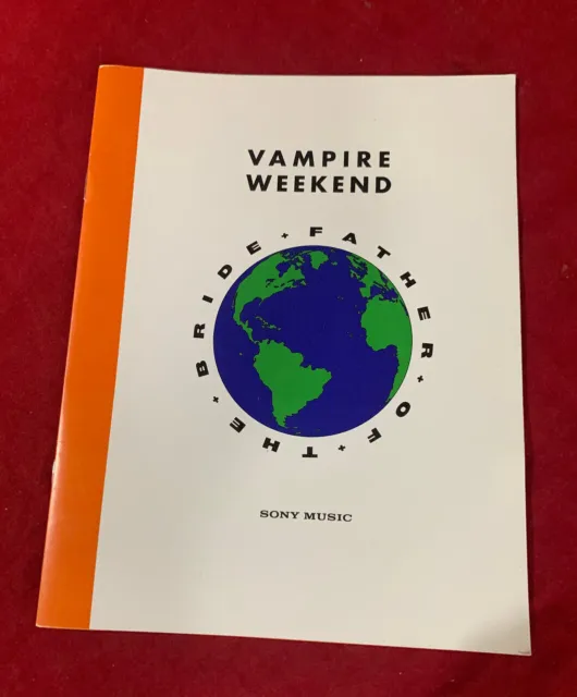Vampire Weekend ~ Father Of The Bride   Us 2019 Sony Color Press Kit  Mint-