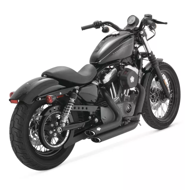 Vance And Hines Shortshots Staggered Exhaust - Black 47219 2