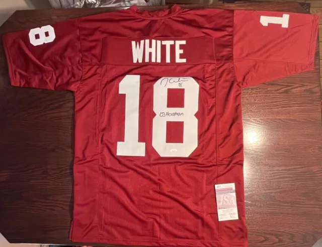 Oklahoma Sooners Jason White XL Autographed Jersey JSA Authenticated