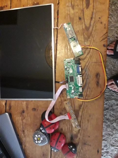 Pilote Contrôleur LCD Dell LTN154AT01 - Carte D'alimentation Pour écran | Ouvert Jamais Utilisé, Compatible Multiple
