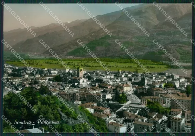 Sondrio Città FG Foto cartolina KVM1381