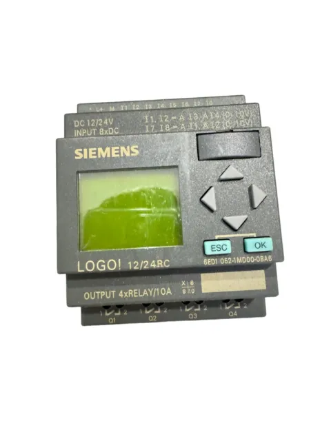 Logotipo Siemens 12/24RC 6ED1 052-1MD00-0BA6