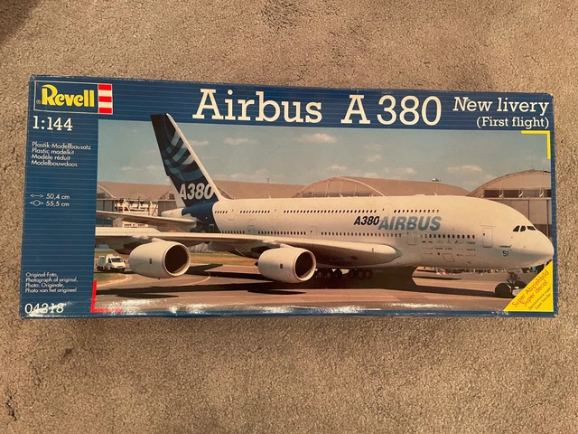 REVELL 04218 AIRBUS A380 New livery Airbus 1:144 Bausatz EUR 12,50 - PicClick DE