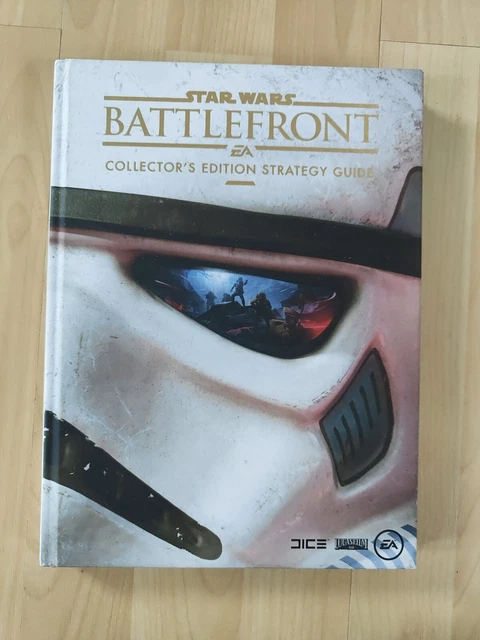 Star Wars Battlefront EA Collector's Edition Strategy Guide Hardback Book EA