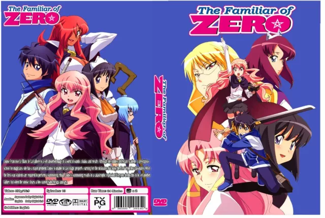 DVD Anime The Familiar of Zero Season 1-4 + OVA + MV Box Set