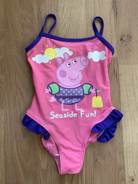 Costume da bagno bambina Peppa Pig età 9-12 mesi