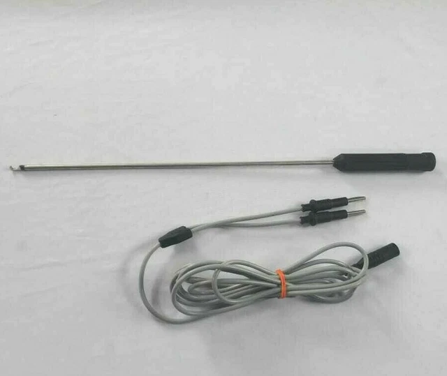 BIPOLAR L HOOK Dissection Electrodes With Cable Laparoscopic