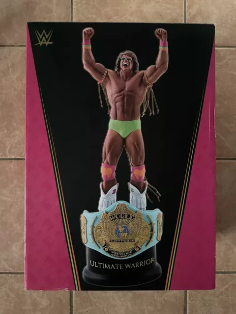 Wwe Ultimate Warrior Statue Championship Title Collection - Ljn Ultimate Warrior