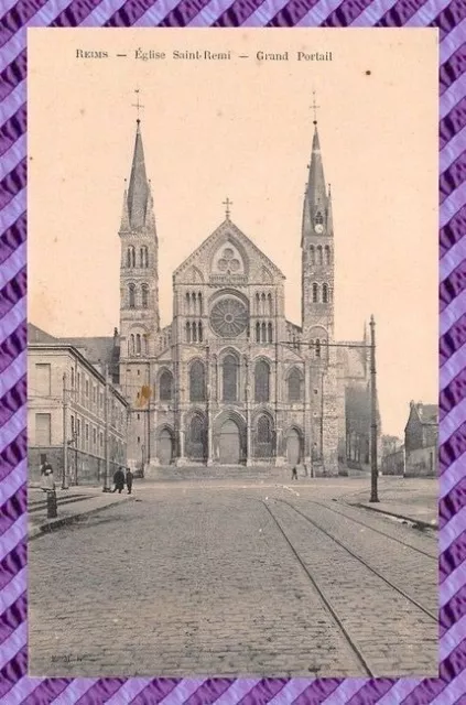 CPA 51 - Reims - Church Saint Remi