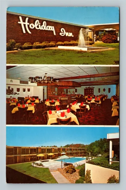 Perry GA, Holiday Inn Advertising, Georgia c1970 Vintage Postcard
