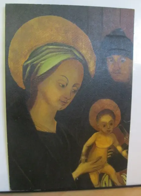 altes großes Marienbild Madonna mit Kind, Künstler unbekannt. 40x60 Maria Mutter