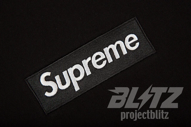 Supreme Box Logo Crewneck Sweatshirt Black Fw18 Supreme Box Logo Crewneck Sweatshirt Black Fw18