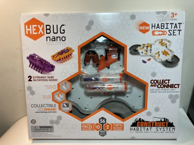 Hex Bug Nano Habitat Set 10 pieces 2 Bugs