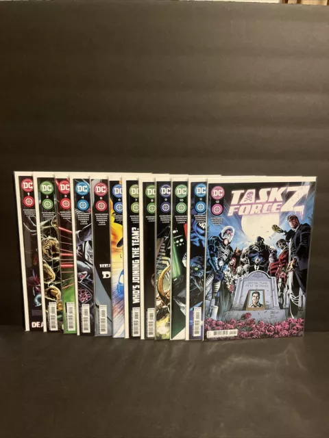 DC Task Force Z Comic Books Complete Set Issues 1-12 1 2 3 4 5 6 7 8 9 10 11 12