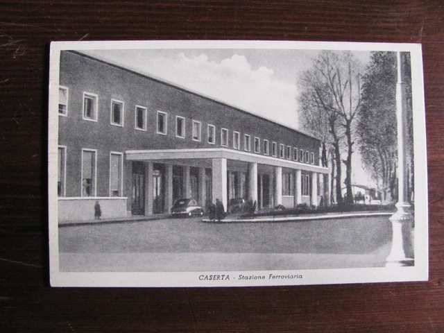 Cartolina Caserta (4) - Animata - Stazione - Anni '40 - Formato Piccolo