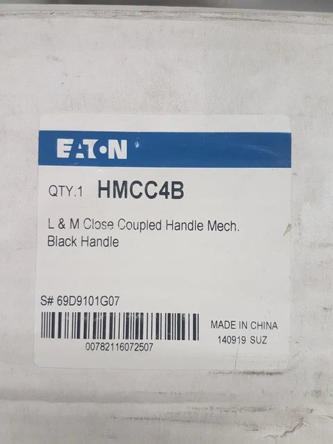 eaton L &M Close Coupled Handle Mech  HMCC4B