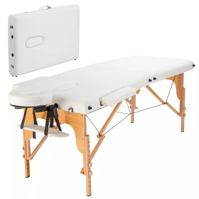 Portable Massage Table Facial Salon Tattoo Spa Folding Massage Bed Adjustable