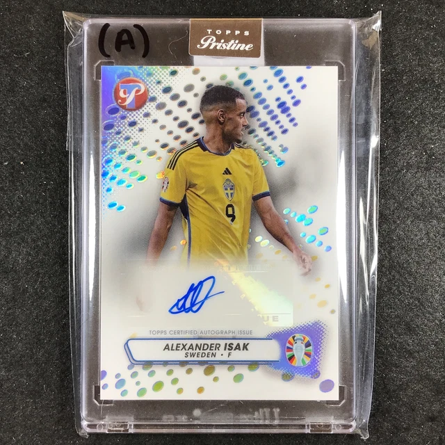 2023 TOPPS PRISTINE Road to Euro ALEXANDER ISAK Pristine Auto Base AI