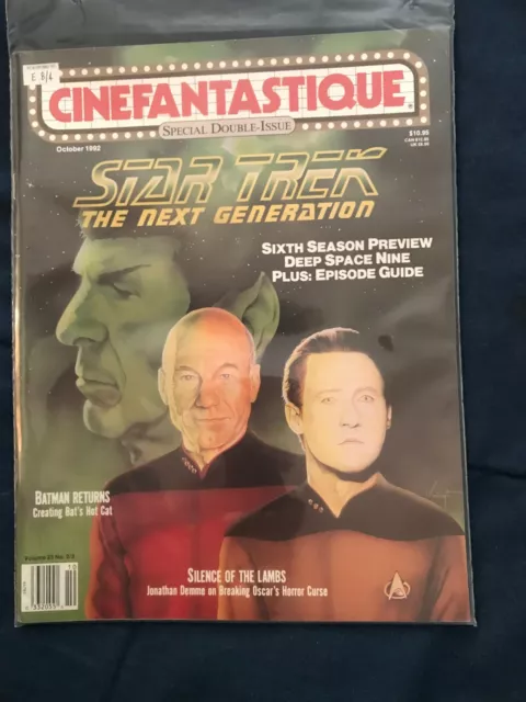 Cinefantastique (Vol 23 Number 2/3) Star Trek The Next Generation
