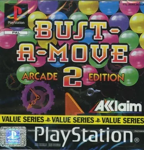 Bust a Move 2:The Arcade (Re-Release) (Playstation PS1 Game)