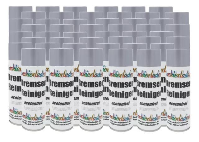 48 x Spraydose Bremsenreiniger 500 ml | Sprühdose reinigen entfetten Brake Clean