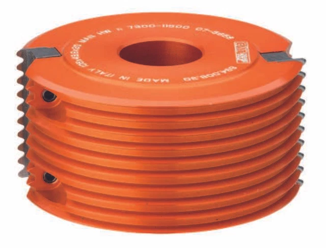 Flury Systems Spitzverleimfräser HM WPL – 120x80x30 Mm, VHM, 2 Zähne, Für Holz