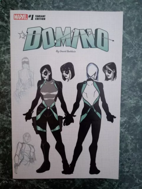 Domino #1 Unknown Comics Exclusive Design Variant NM- (2018 Marvel Comics)