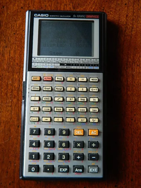 Vintage Casio Graphic Scientific Calculator Fx-7000g FX7000G