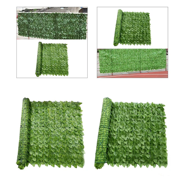 ARTIFICIAL LEAF PRIVACY Fence Decorative Trellis Hedges Fence for