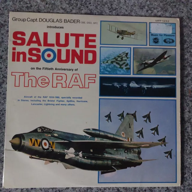 Group Capt. Douglas Bader – Salute In Sound On The Fiftieth Anniversary of RAF