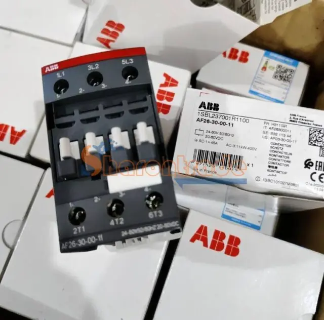 1PCS New ABB Contactor AF26-30-00-11 24-60V AC/DC 1SBL237001R1100