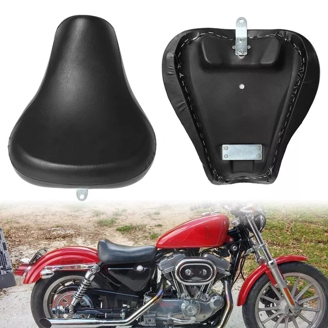 Driver Solo Seat For Harley Sportster Deluxe XLH883 1988-1995 / Hugger 1988-2003