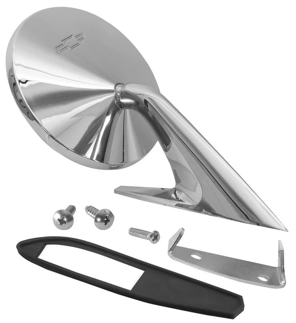 1967 67 Chevy Chevrolet Impala Bel AIr Caprice Belair LH Driver Side Door Mirror