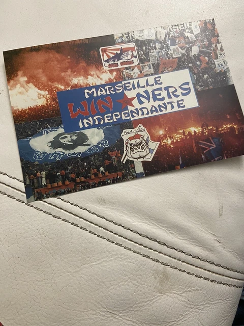 Fanion Ultras Marseille OM – South Winners MTP Yankee Fanatics Virage Sud 2021