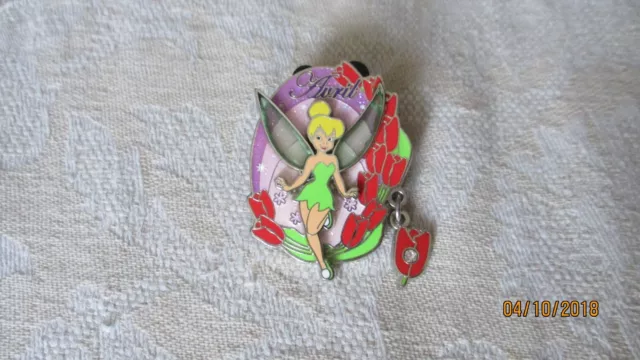 Pins Disney Tinker Bell Fee Clochette     Avril  Edition Limite