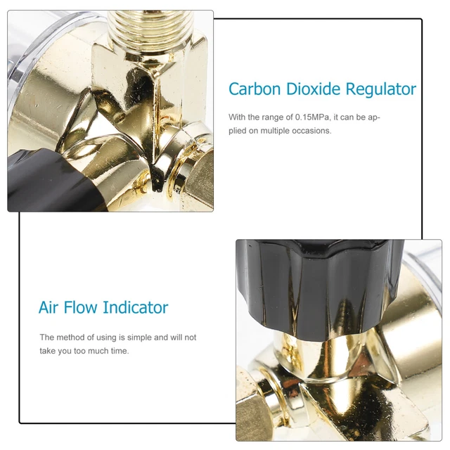 AIR FLOW INDICATOR Nitrogen Meter for Brazing Flowmeter Regulator £9.79