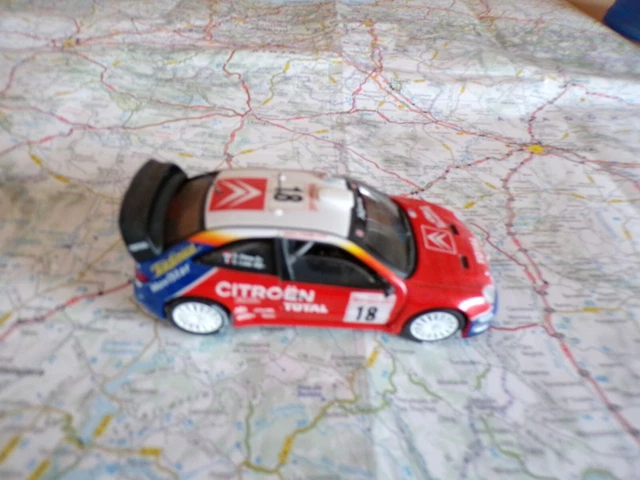 1/18 SOLIDO CITROEN XSARA(X2) WRC 2003 & 2004 DEDICACEES PAR 1/18 SOLIDO CITROEN XSARA(X2) WRC 2003 & 2004 DEDICACEES PAR