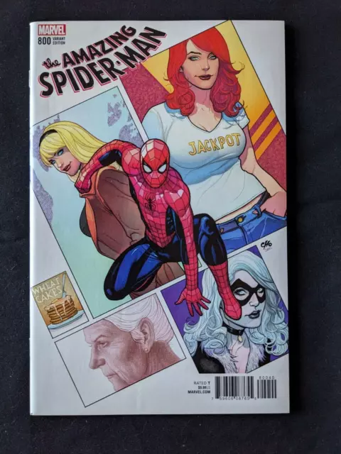Amazing Spider-Man #800 Marvel Comics Frank Cho Variant 2018