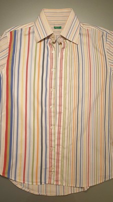 Camica Slim Fit Manica Lunga United Colors of Benetton Abbigliamento Camicie Camicie a maniche lunghe 
