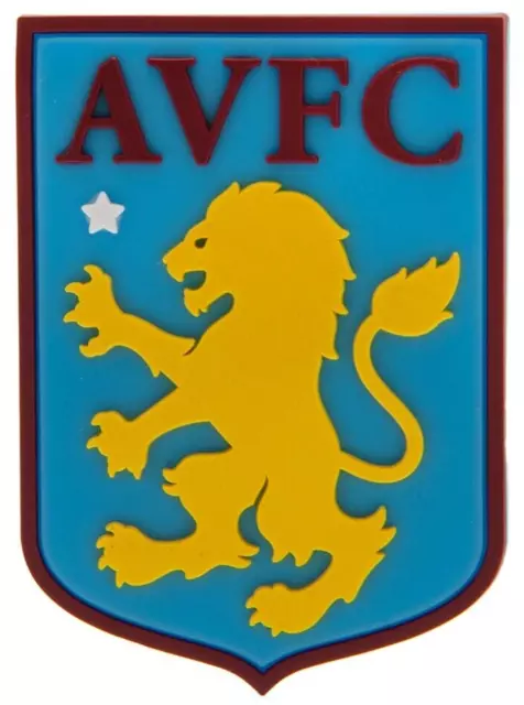 Aston Villa Crest Magnet Official Merchandise Football Club FC Gift Idea Fridge