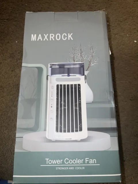 Portable Air Conditioner Fan, MAXROCK Portable AC Personal Mini Air Cooler 3 Spe