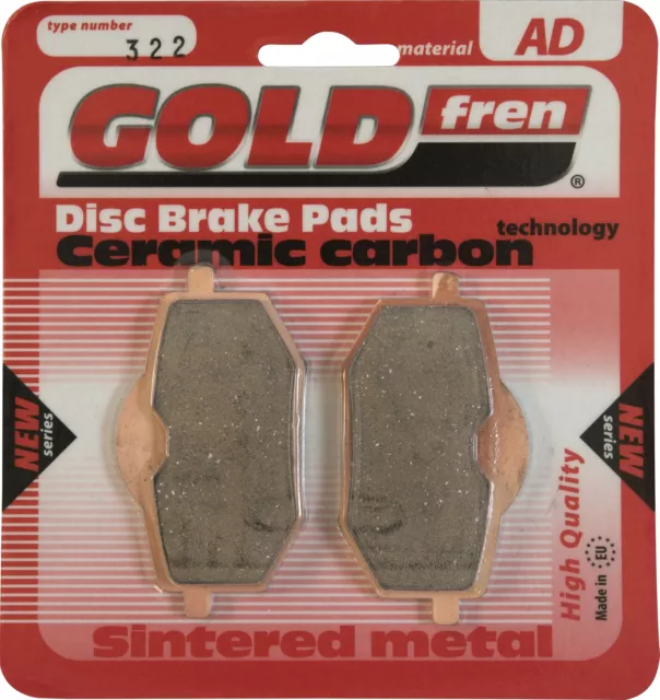 Goldfren Brake Pads Front For Yamaha XV 535 Virago 1988-1994